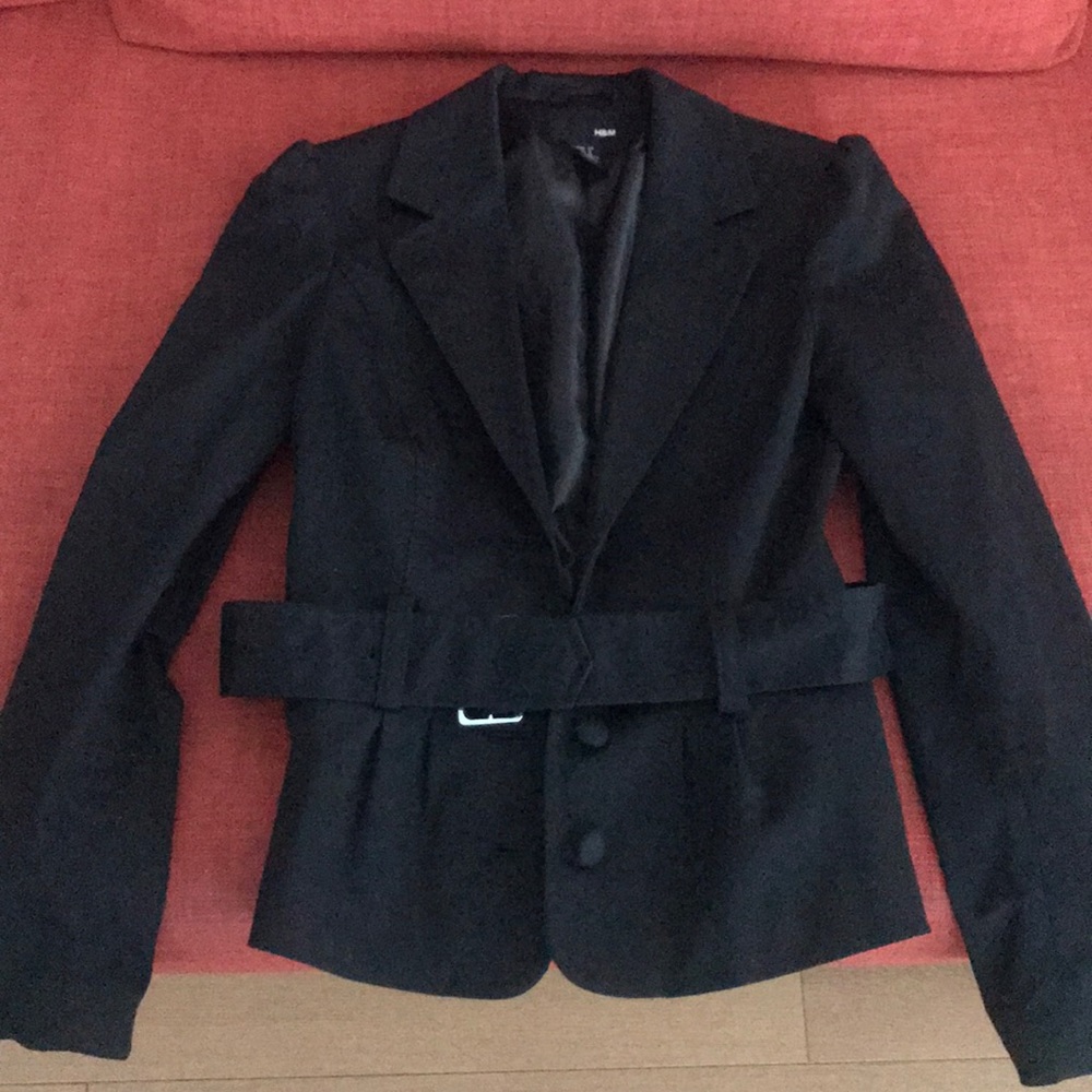 H&M Black Blazer Size 4
